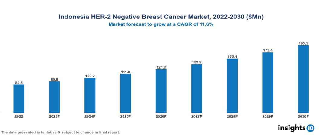Indonesia HER-2 Negative Breast Cancer Market Analysis